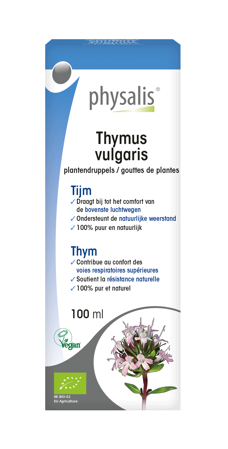 Thymus vulgaris Gouttes de plantes