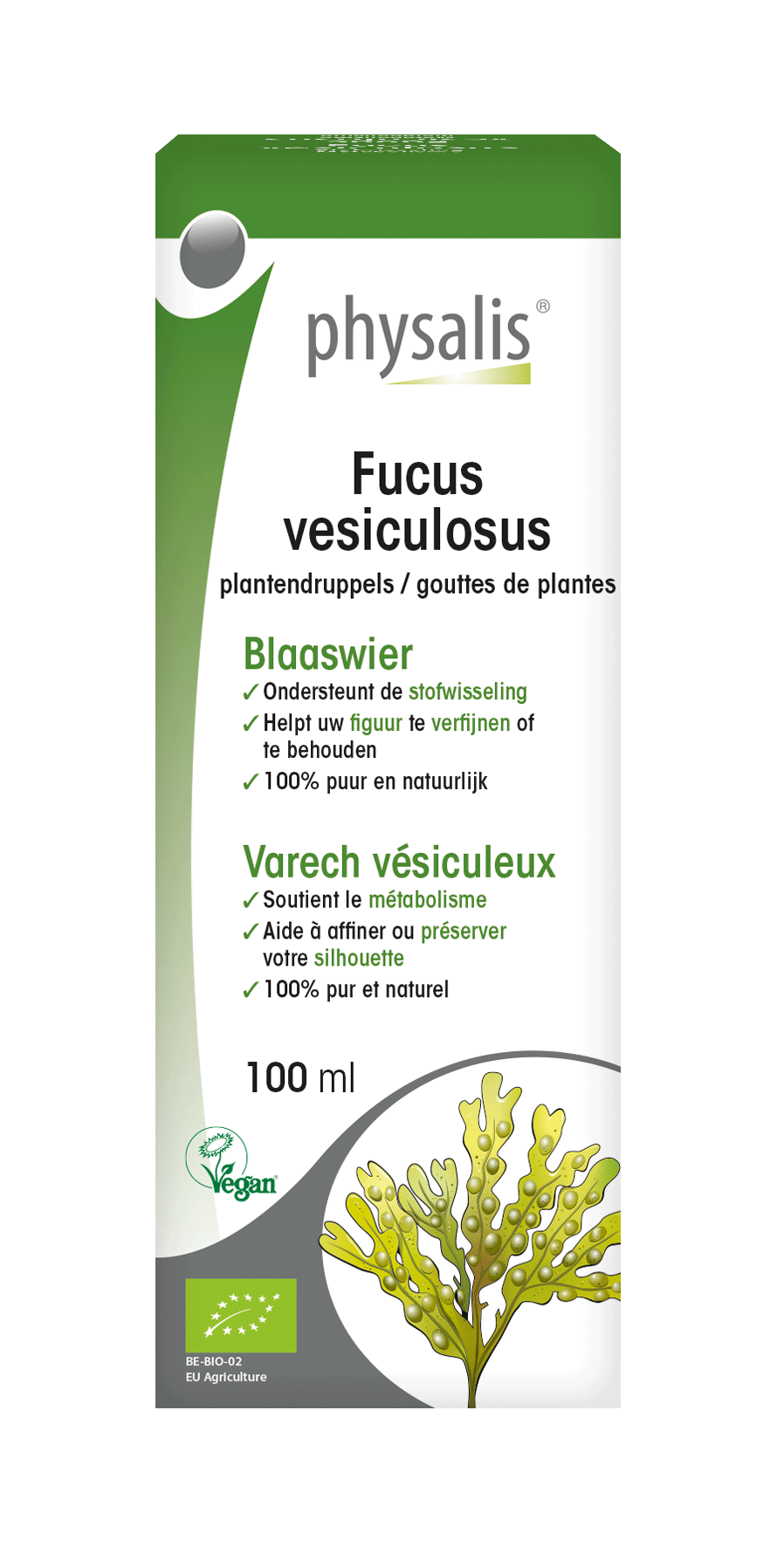 Fucus vesiculosus Gouttes de plantes