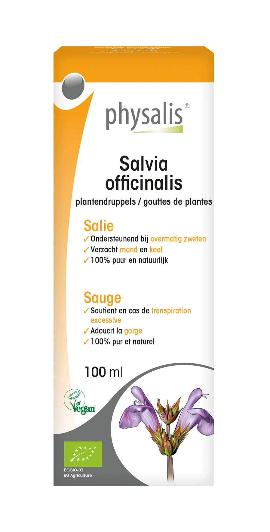 Salvia officinalis Gouttes de plantes
