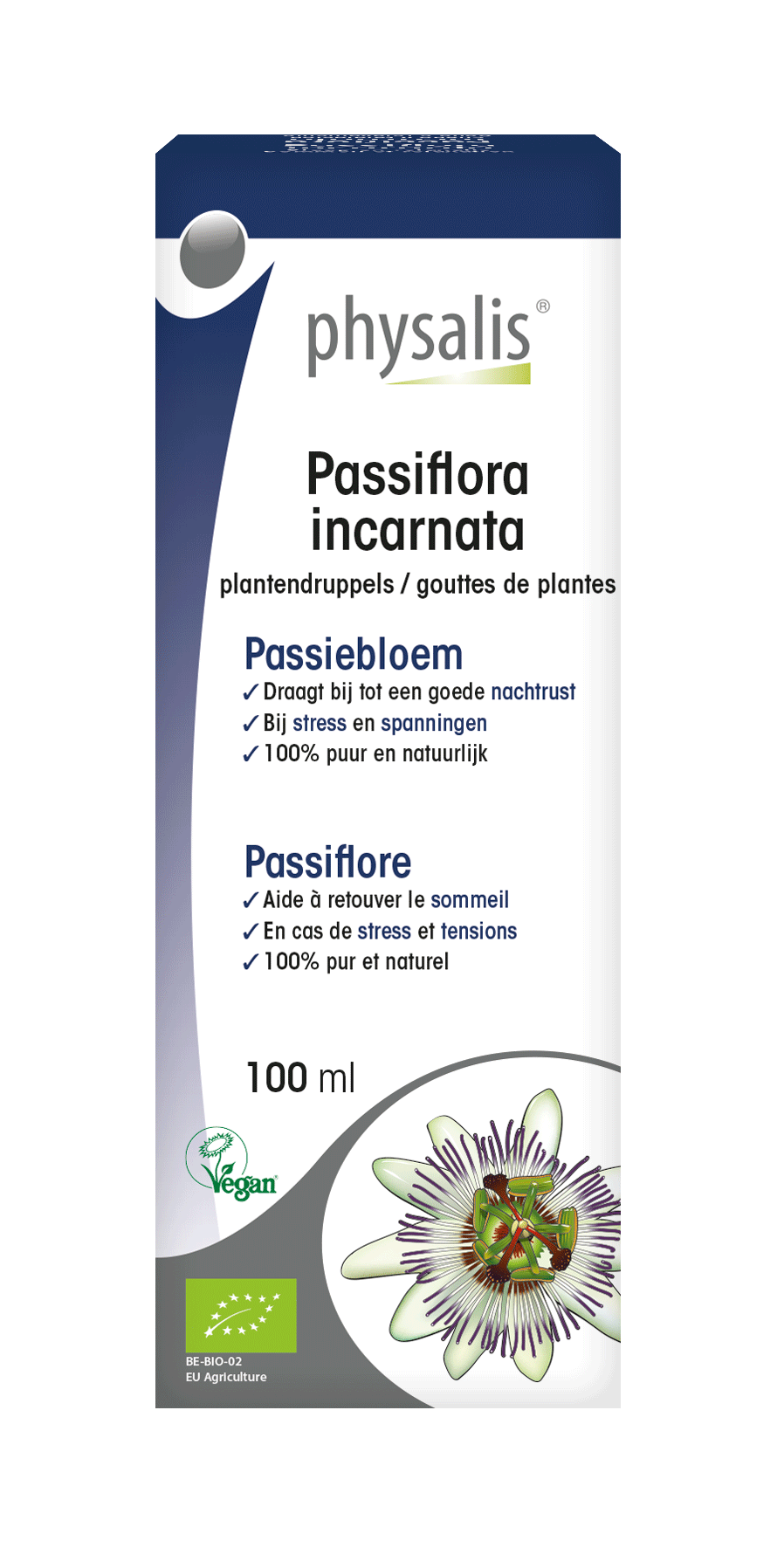 Passiflora incarnata Plantendruppels